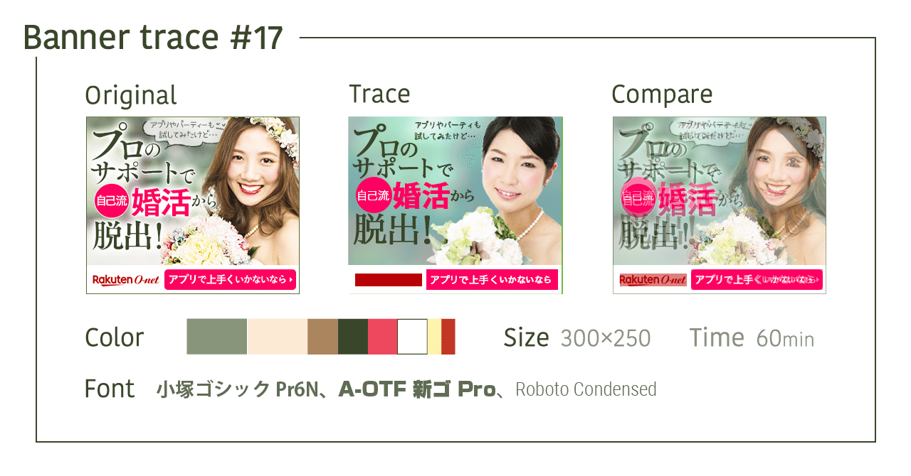 バナートレース#17 楽天オーネット｜タマイ ネコタ｜note