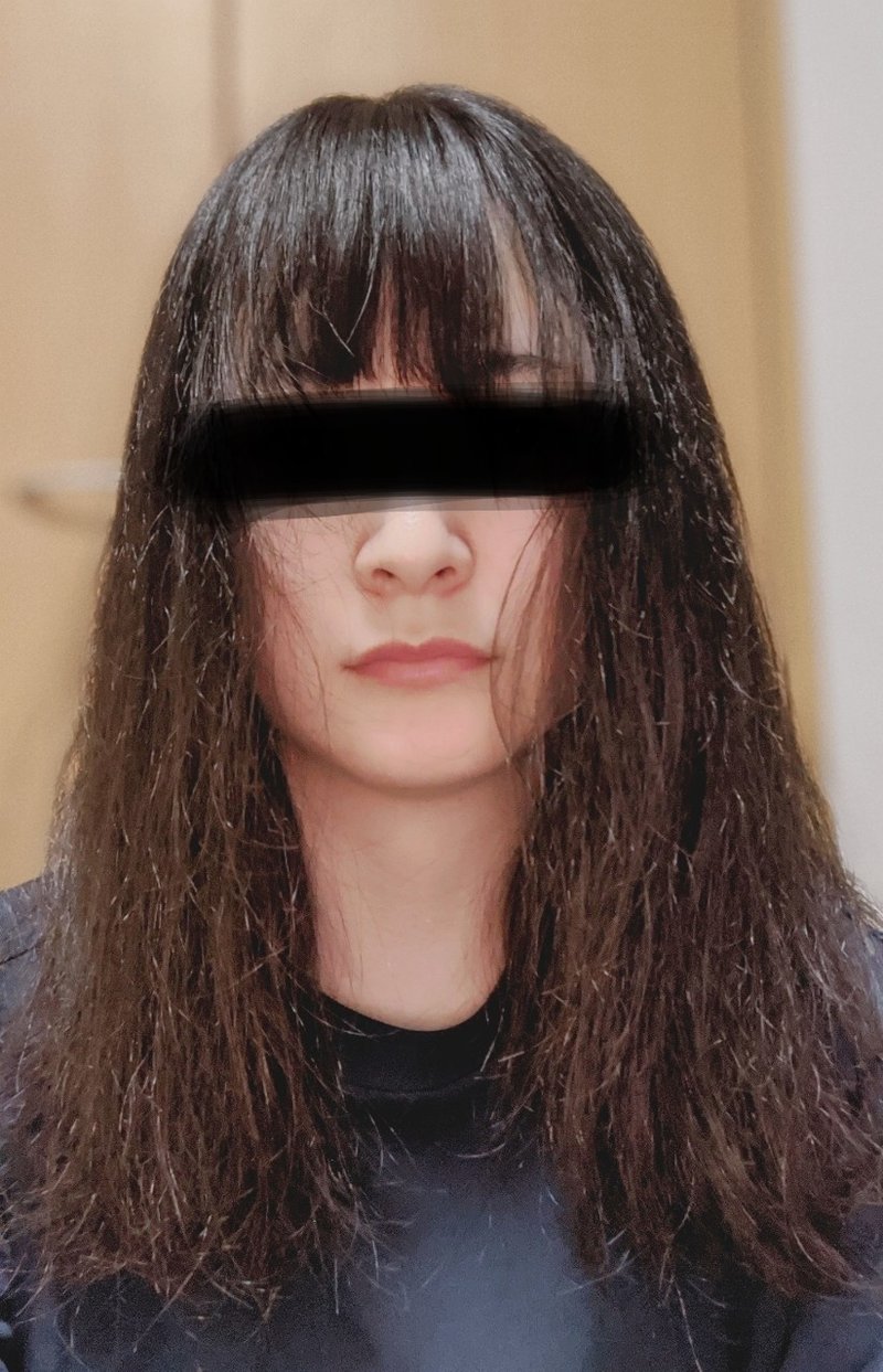 最強のチリチリくせ毛女 自分で髪を切る 独身貴族ハシモト Note