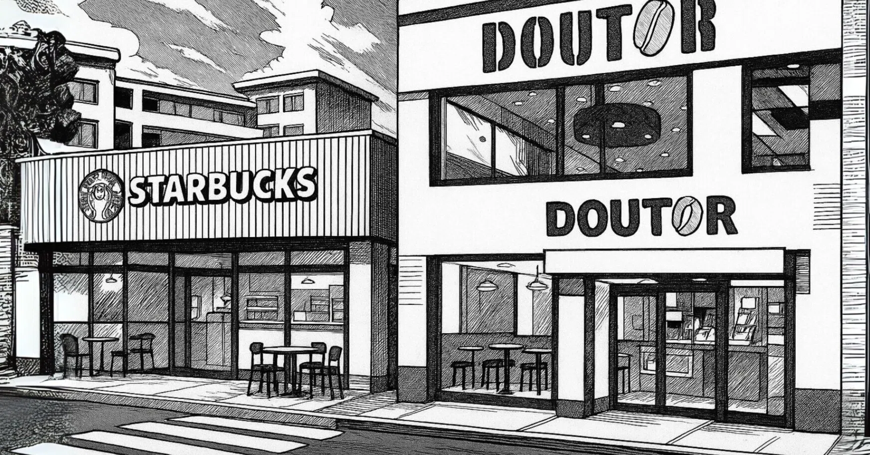 スタバ vs. ドトール：1杯のコーヒーから始まる「ビジネス戦略