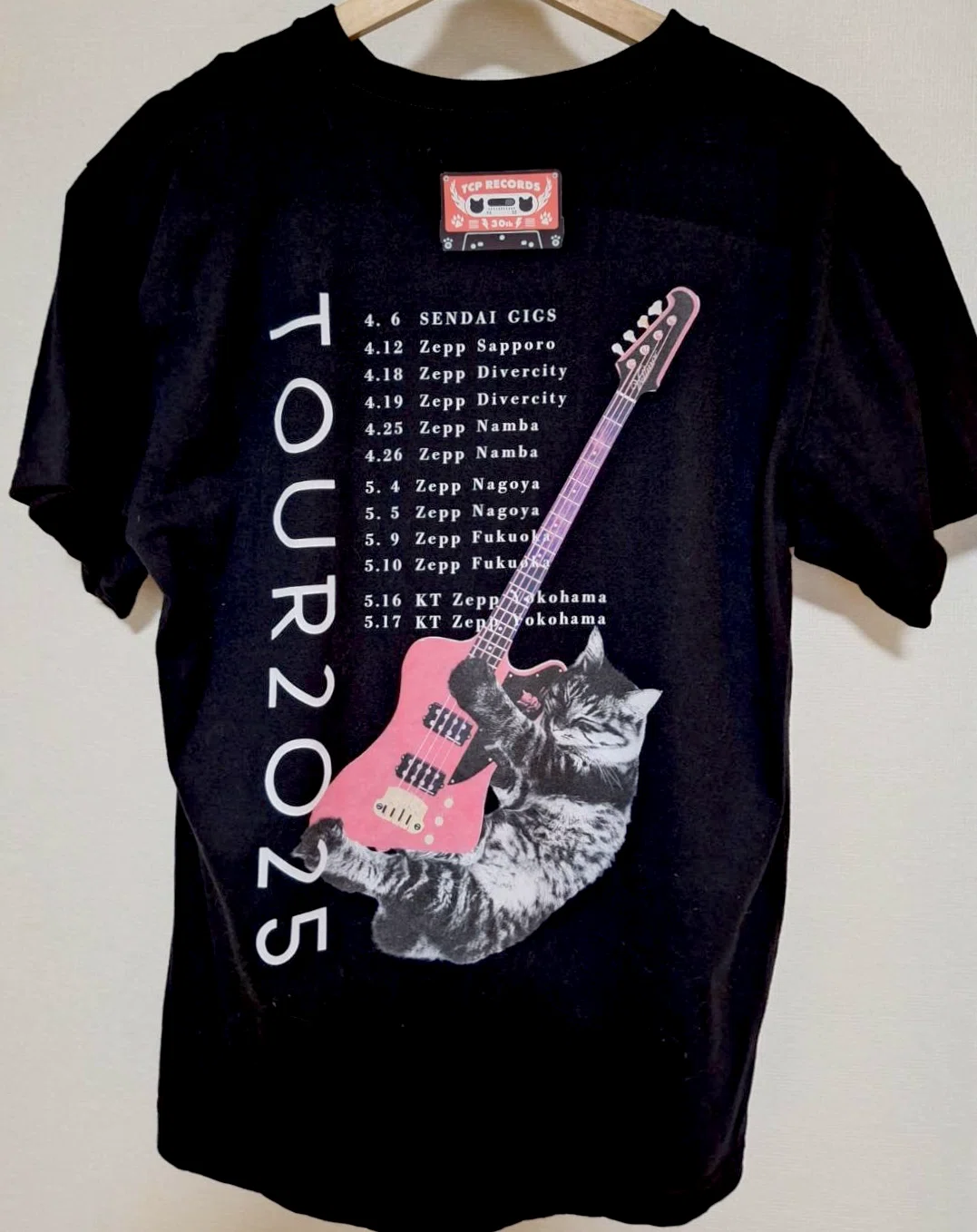SOPHIA 黒柳能生 TOUR Tシャツ 2025 Lサイズ 勝手にツアーTシャツを作ってみた｜黒柳 能生 公式note