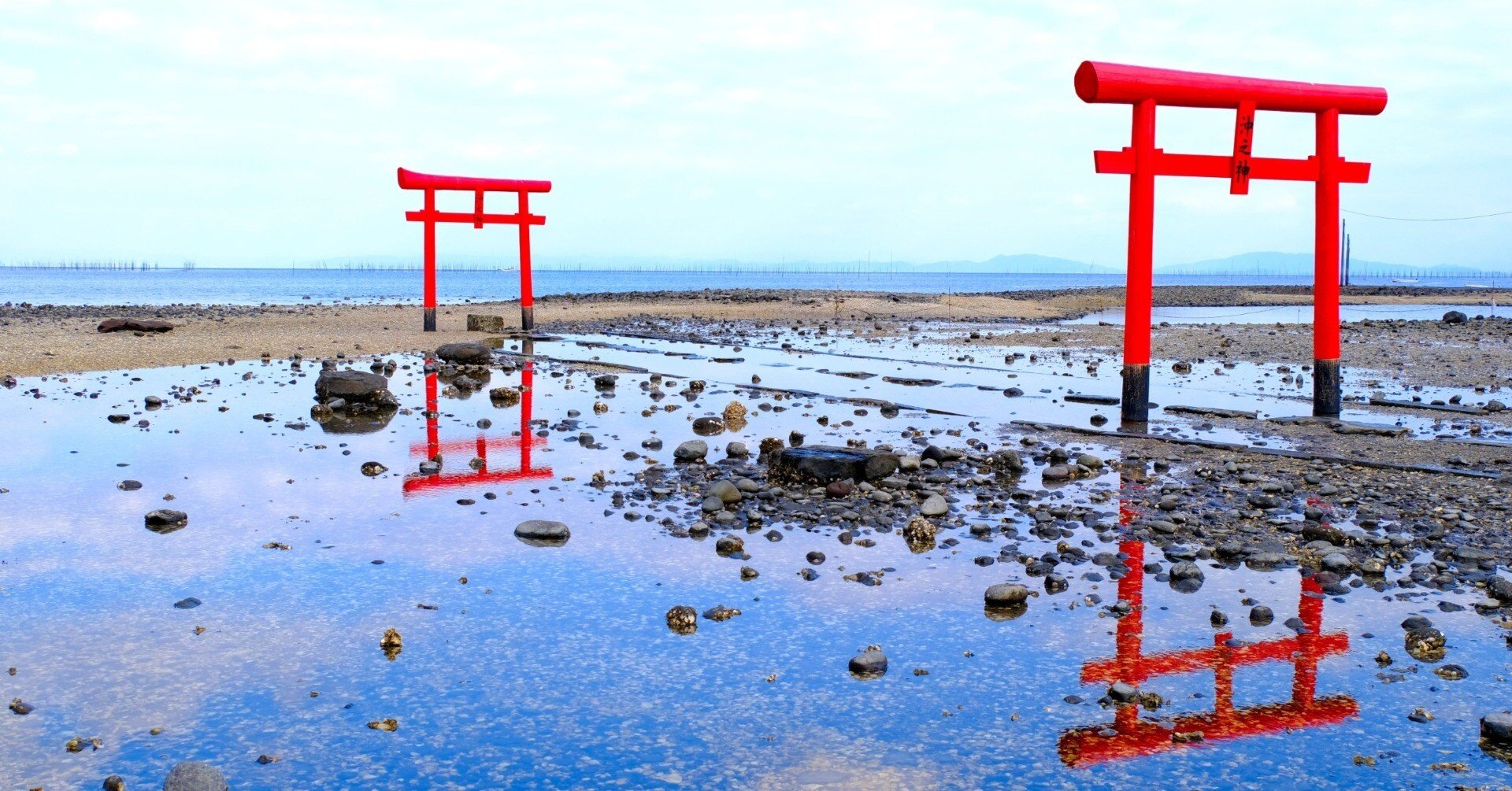 太良町の海中鳥居と海中道路に行ってみた｜Heira.K