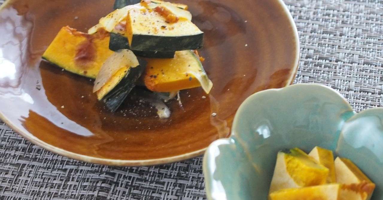 手づかみ素材をおかずに 焼きかぼちゃの和風マリネ Minna Gohan 1 おくのゆい Note