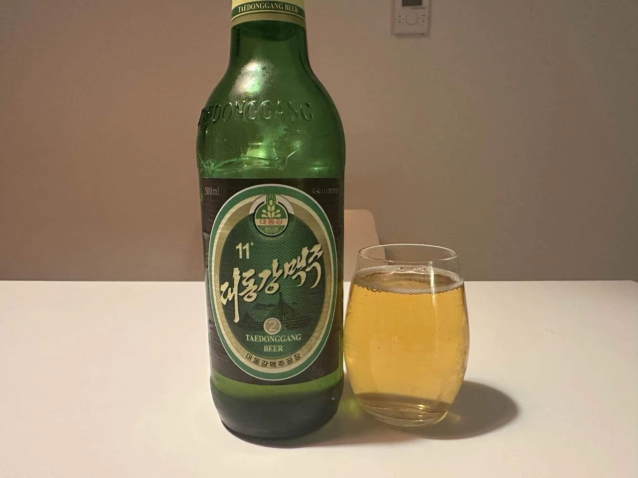 北朝鮮🇰🇵のビール🍺飲んでみた。マシッソ！｜takami
