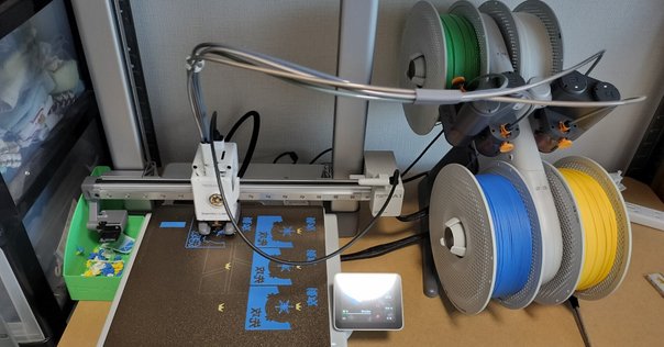 ANYCUBIC I3 MEGA-Sをダイレクトエクストルーダーに改造して造形
