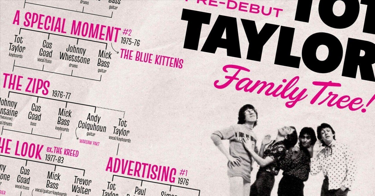 ソロデビュー前のトット・テイラーを調べる｜餅屋デザイン