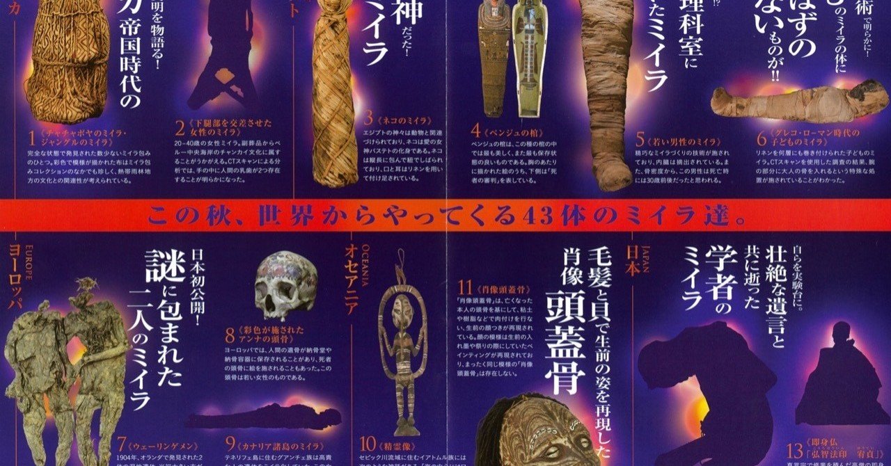 ミイラ展 世界から43体が集結 野猿 やえん Note