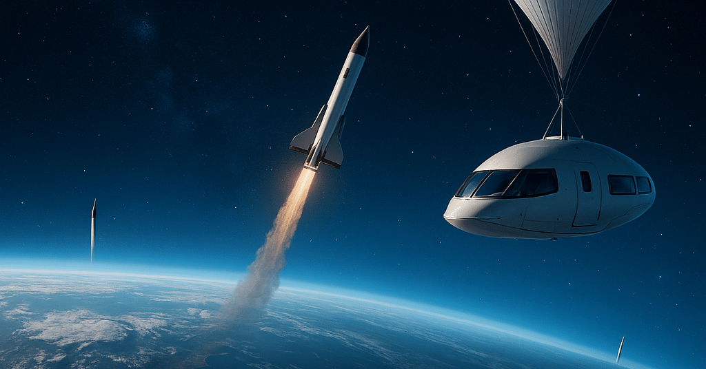 2025年、宇宙は旅先になる──民間宇宙旅行の最新動向と未来予測｜宇宙