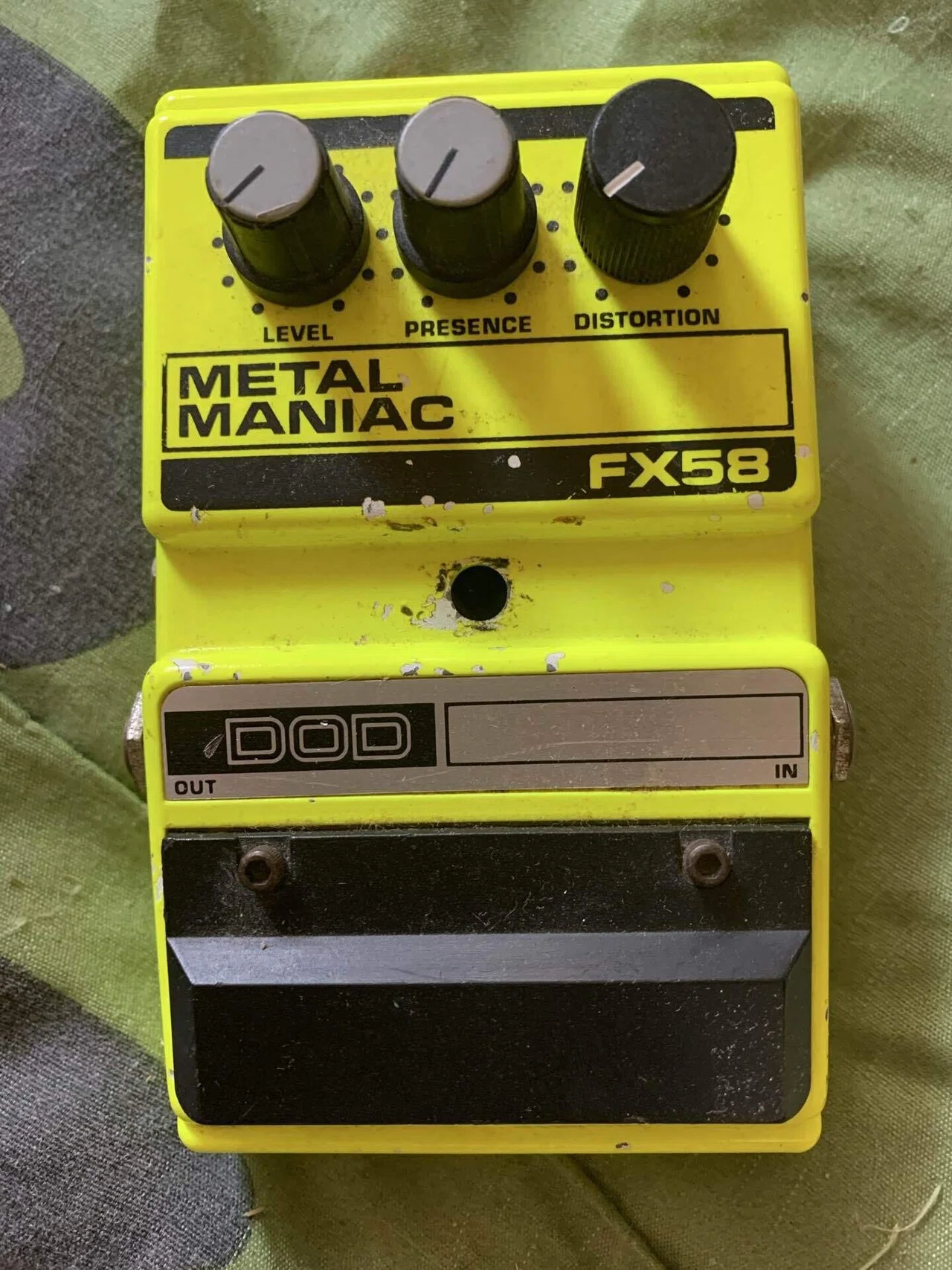 布袋寅泰も使用していたDODFX58 Metal Maniac｜Cat Holic Record