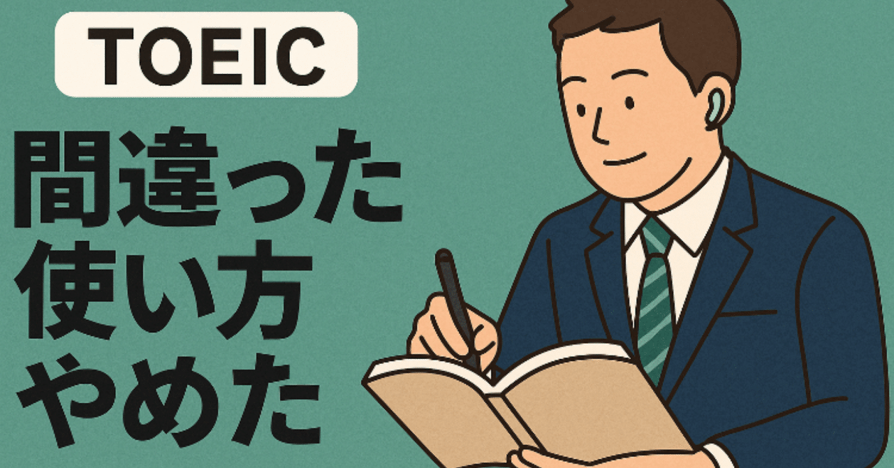 公式問題集だけでTOEICは伸びない？｜TOEICビズ太郎｜40代から