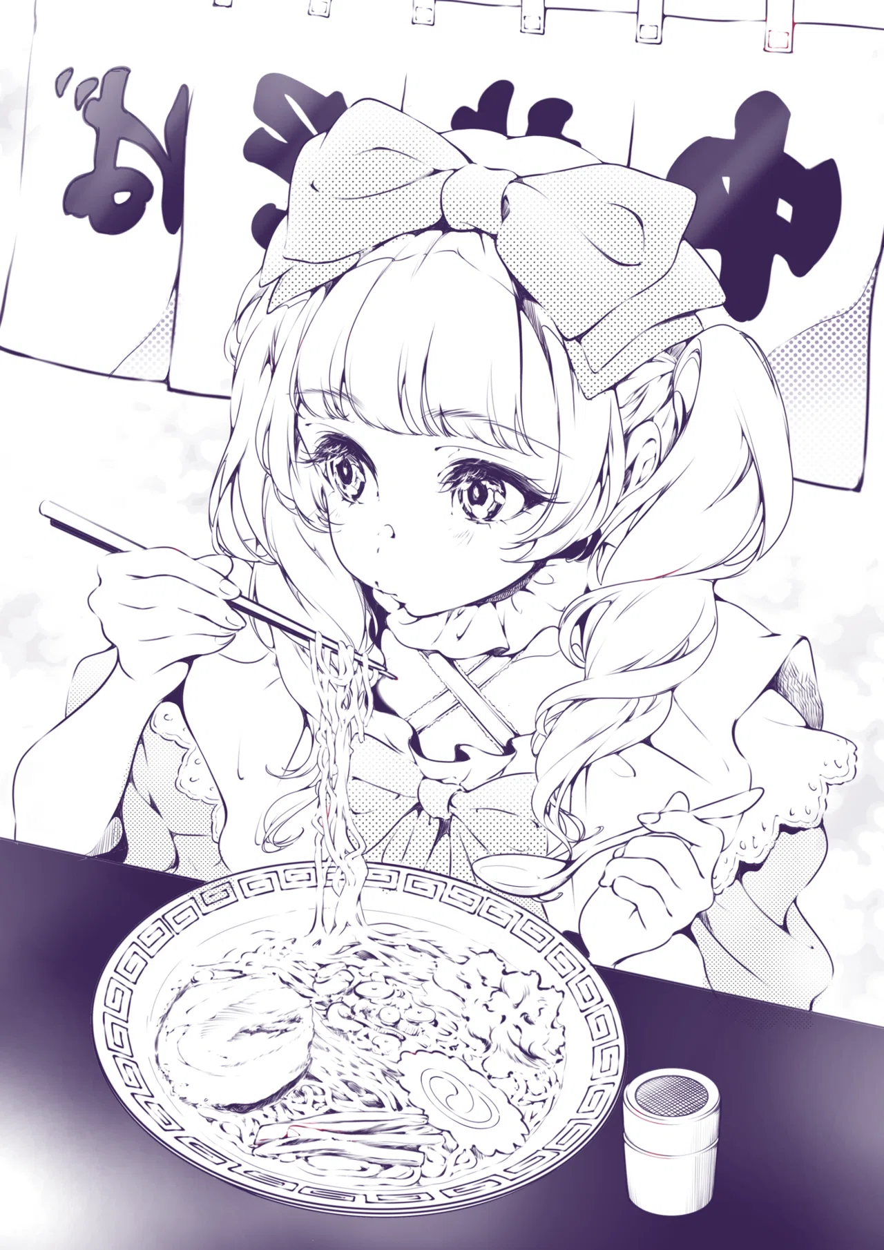 h*☆様 手描きイラスト オリジナル【夢見るローズのラビィ】 絵の描き方｜Lavie