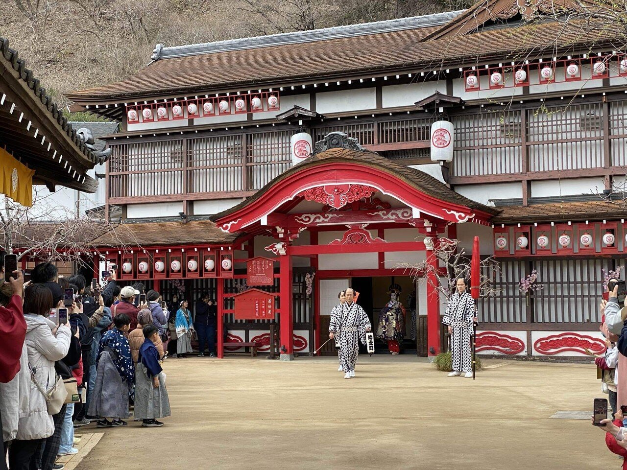 日光江戸村 花魁道中｜なつ
