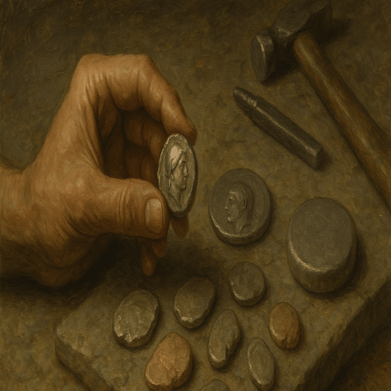 なぜ古代コインは歪んでいる？ 製造技術が語る“形の不揃い”の真相｜コインクロス｜掌の上の歴史学