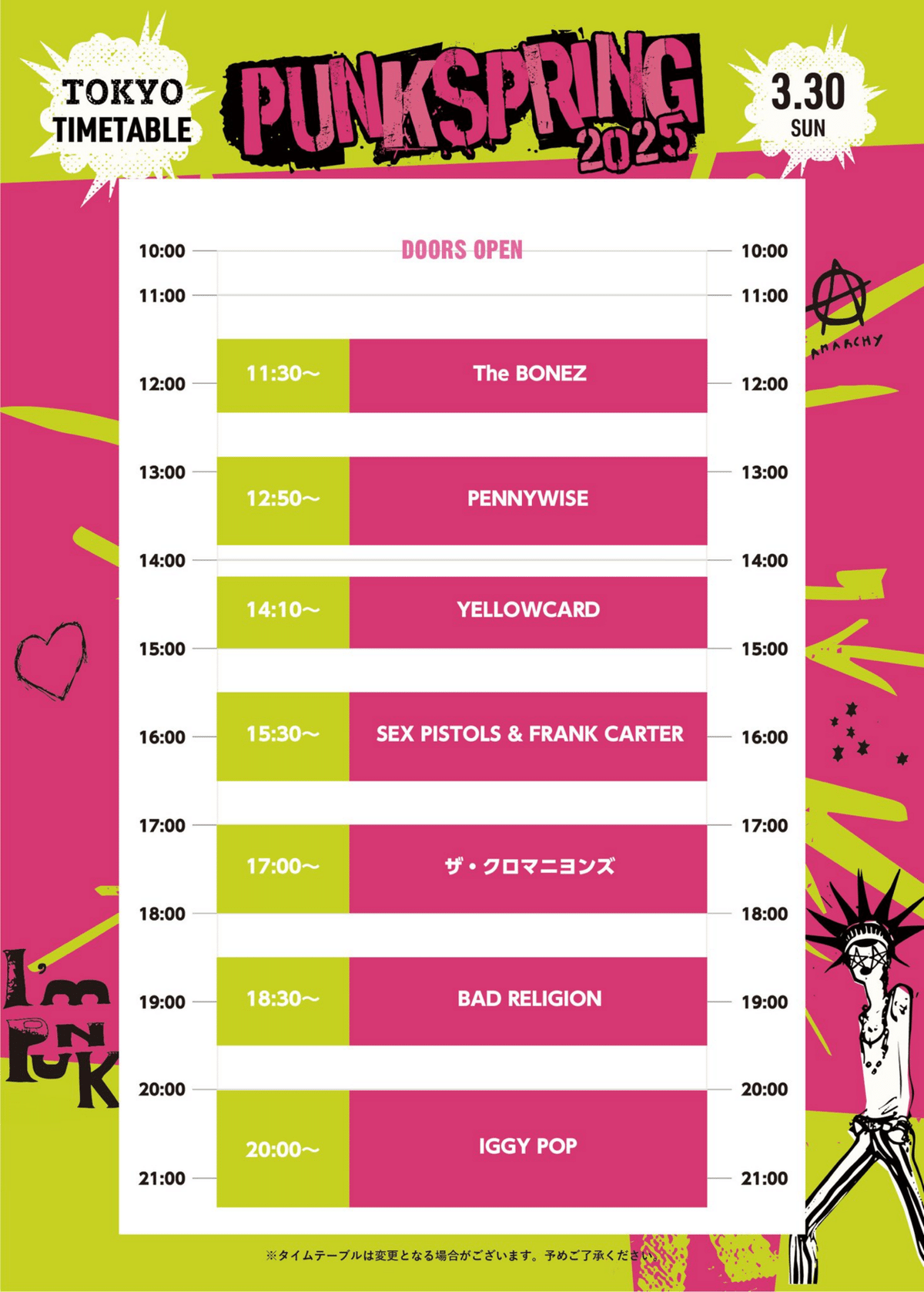 PUNKSPRING 2025@幕張メッセに行ってきました【2025/3/30