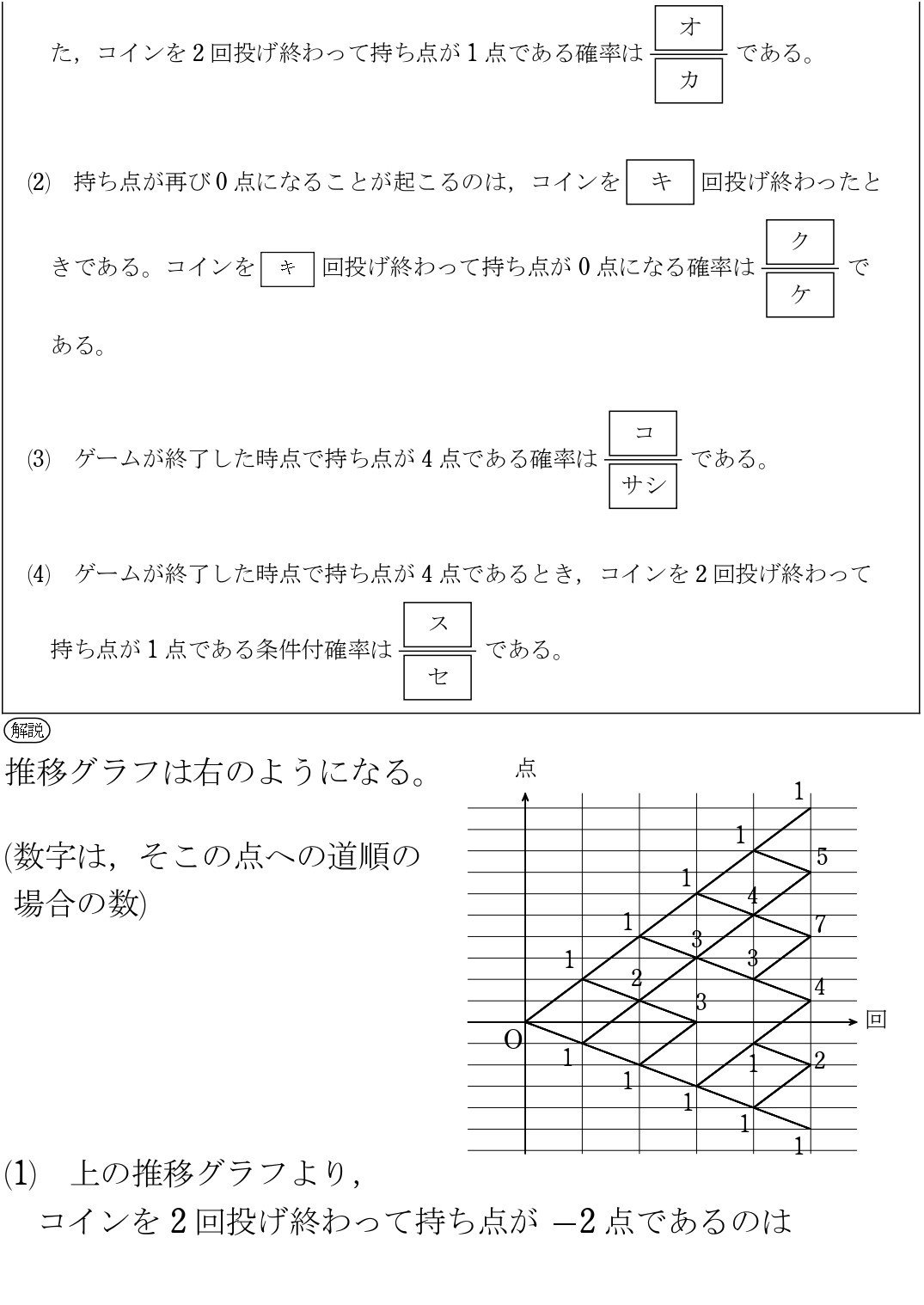 2020年度センター数学Ⅰ・A 第3問 解説｜真面目に淡々と数学