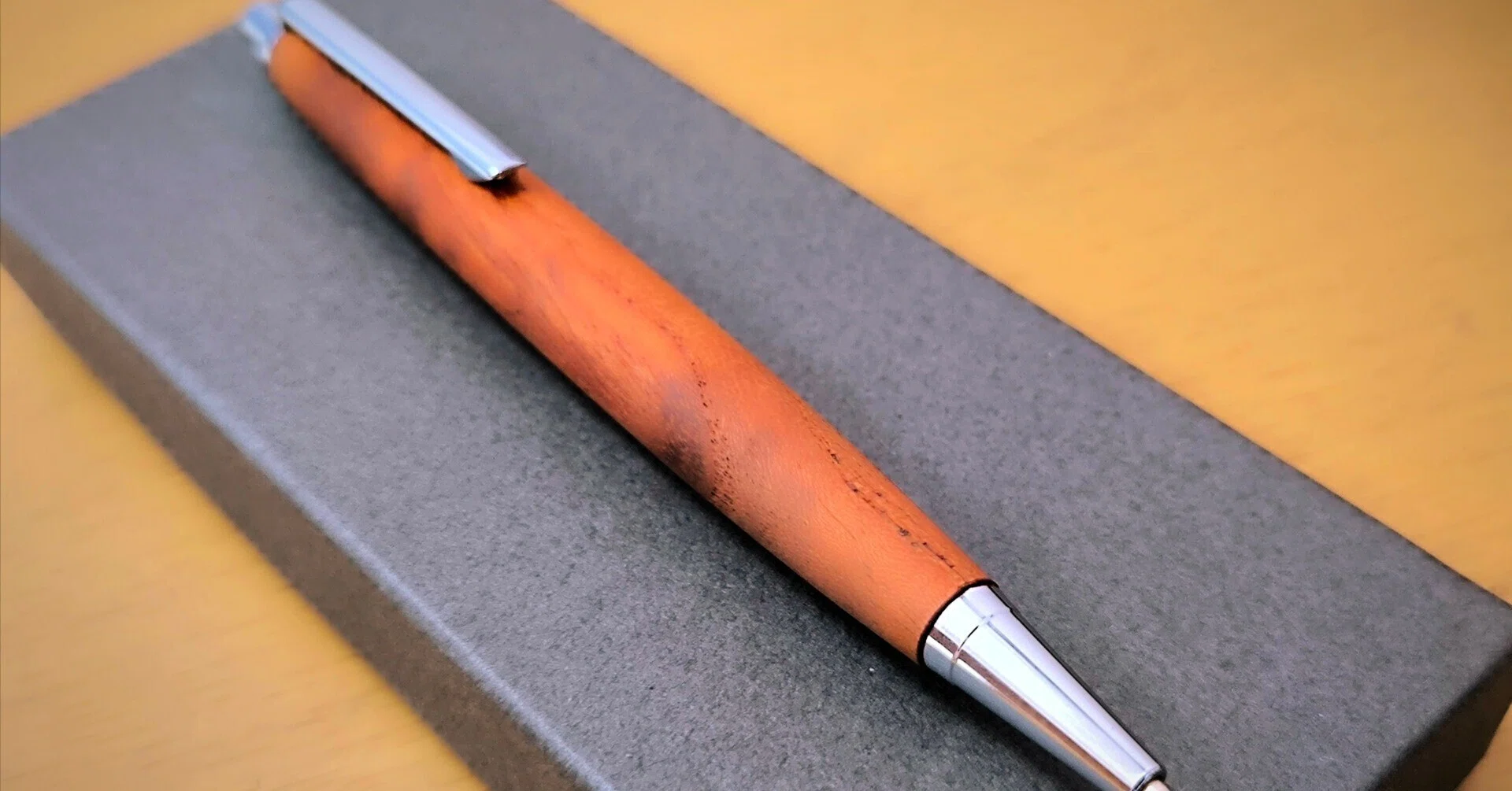 2 わたなべ木工芸 Penman003シャープペンシル(玄圃梨)のレビュー｜Neld
