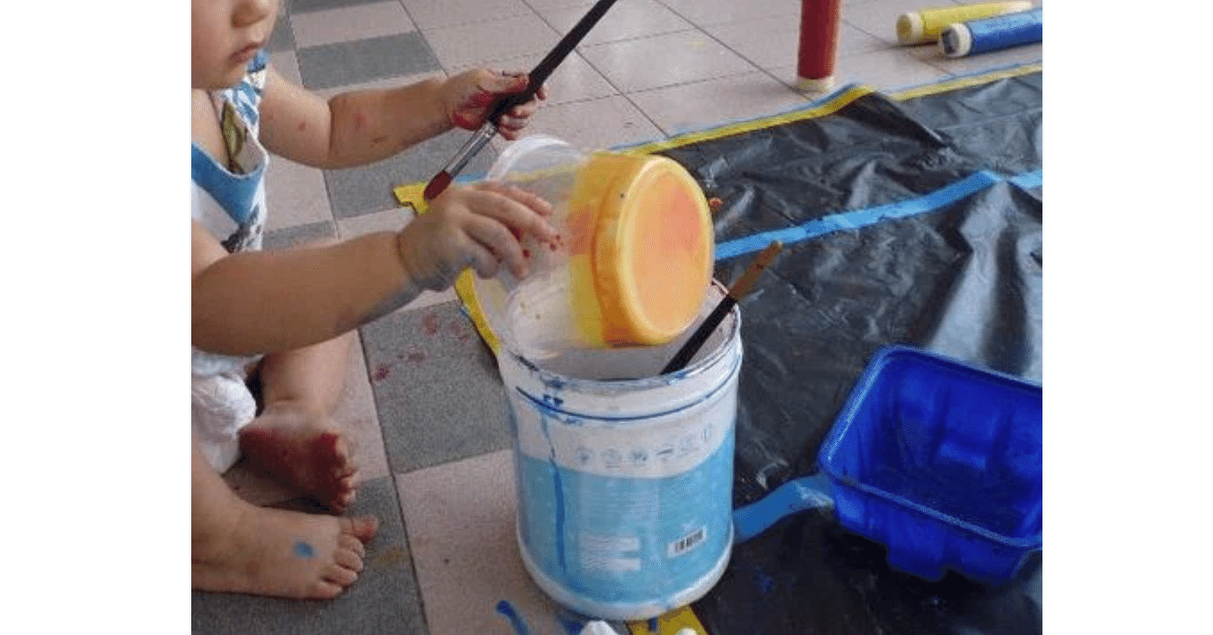絵の具で創造性を伸ばそう！初めての絵の具｜おとのっ子