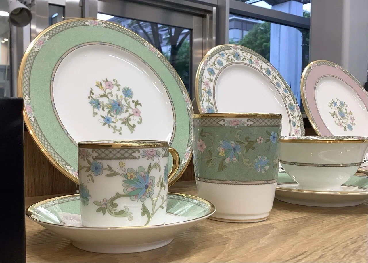 新品 ノリタケ ヨシノ カップ＆ソーサー ペア 2客 ヤフネコ対応