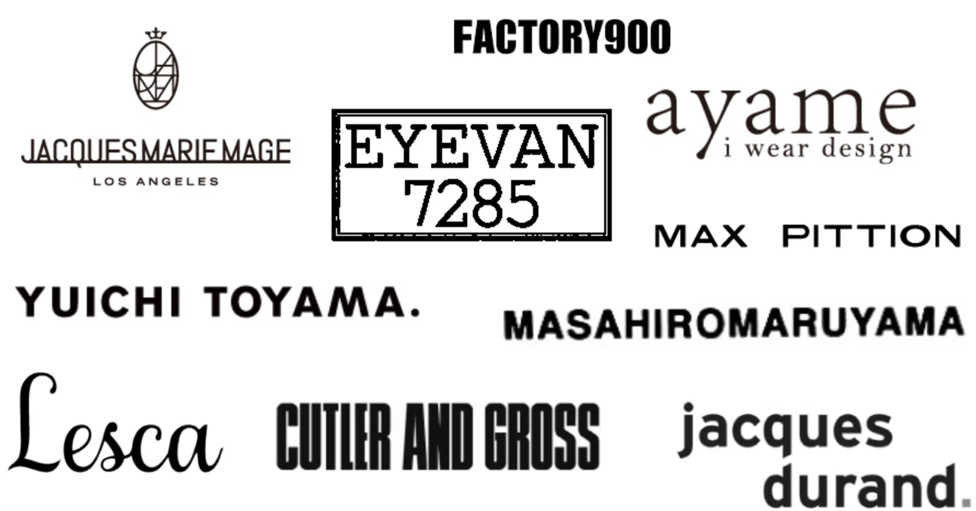 The Ultimate Accessory] 10 Trendy Eyewear Brands｜たき / 多軌