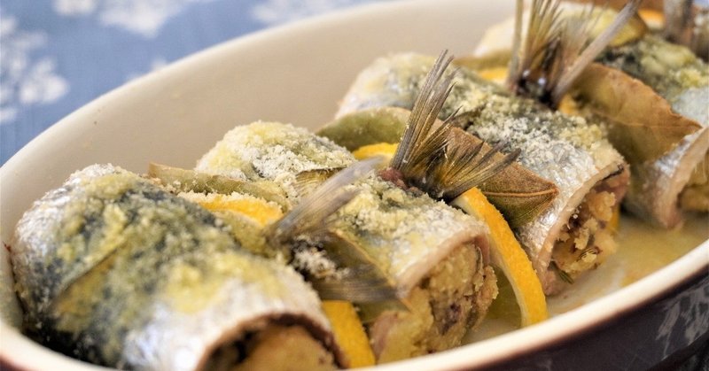 レシピ シチリア風いわしのパン粉焼き ベッカフィーコ 食の工房オフィスアルベロ イタリア料理教室 In 神戸 Note
