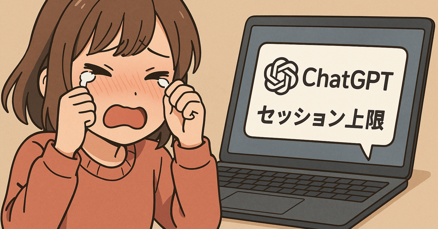 ChatGPT】セッション上限と引継ぎについて｜tunamayo