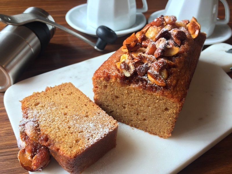 キャラメルナッツのパウンドケーキ みずのさちこ Note