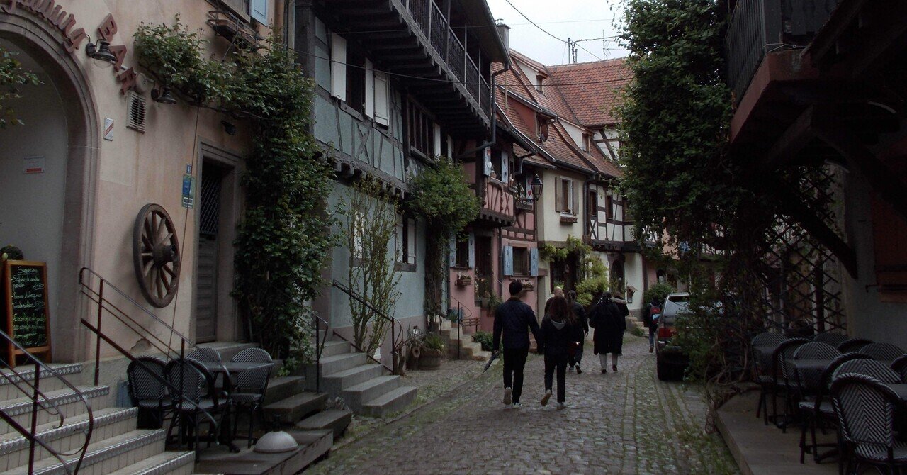 コルマール旅行記③】エギスハイムとブドウ畑さんぽ｜pado