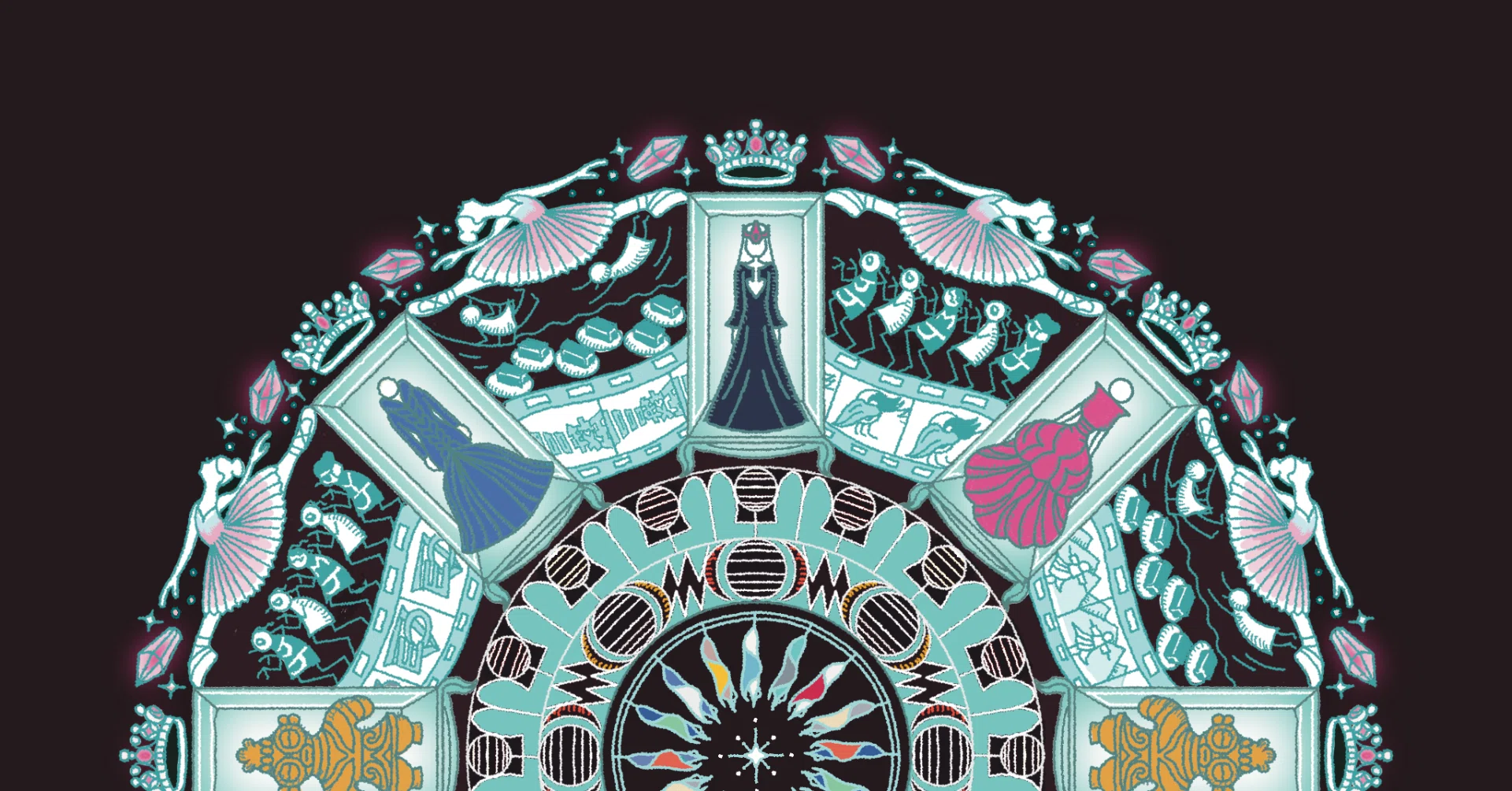 085 偏愛マンダラ®︎｜A K I E / 偏愛曼荼羅絵師