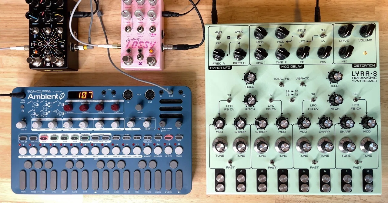 LYRA-8とAmbient Øで静かな曲を作る｜atnr