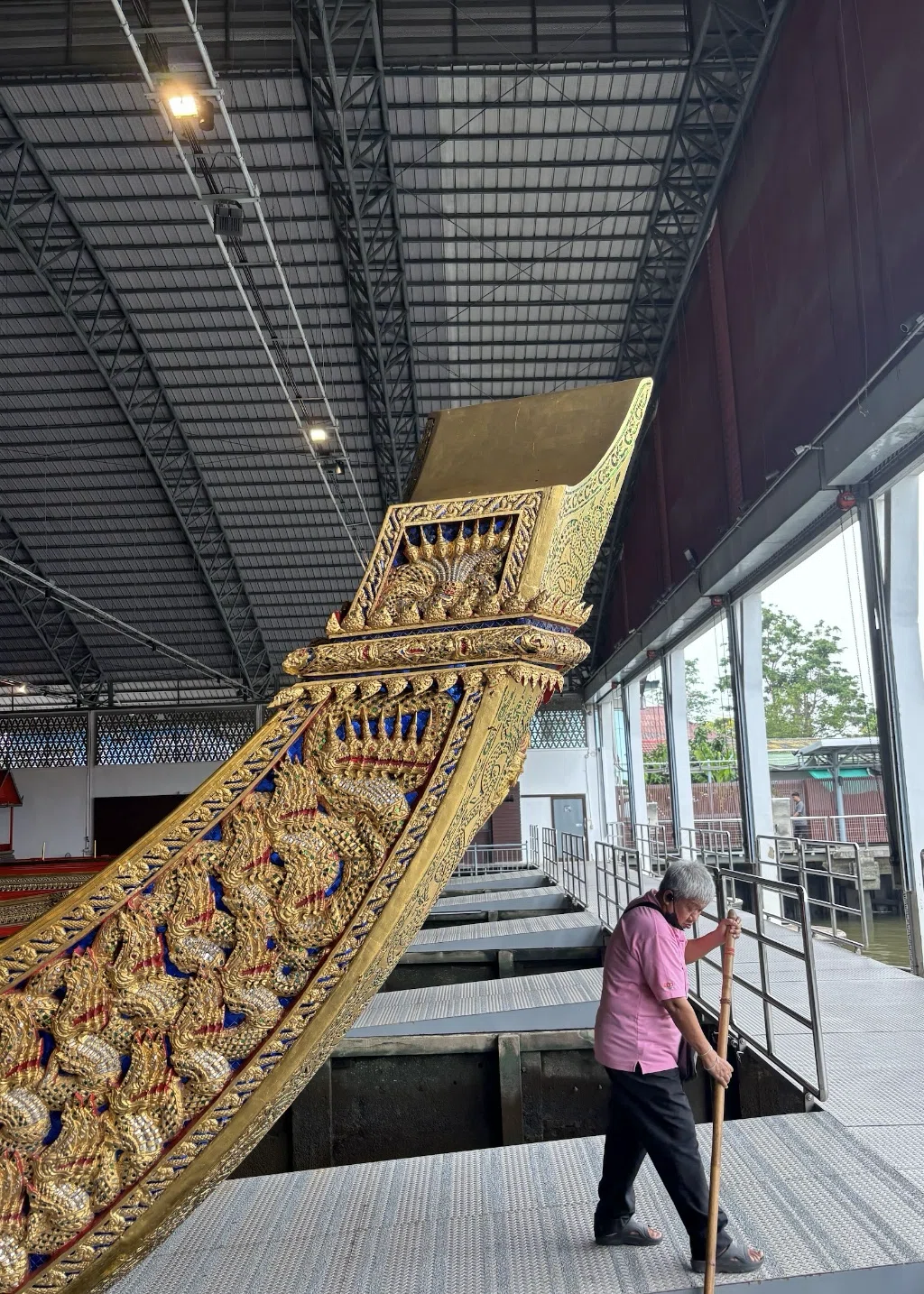 王室御座船博物館】迷路を抜けると出会える煌びやかなロイヤルバージ