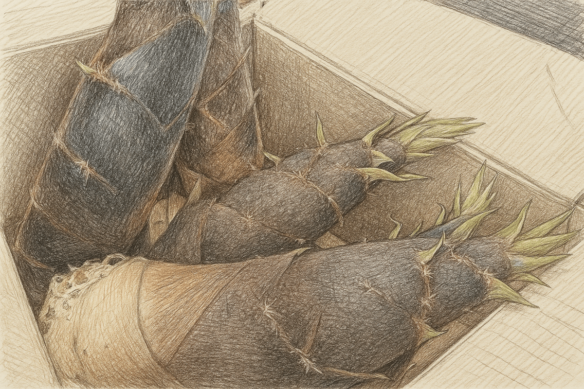 新鮮筍！！掘りたて〜 今年はまだまだやわらかい！【掘りたて筍2kg詰合せ】(時間指定OK