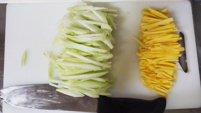 レシピ 沖縄島食材 青パパイヤと島にんじん 萌絵 Note