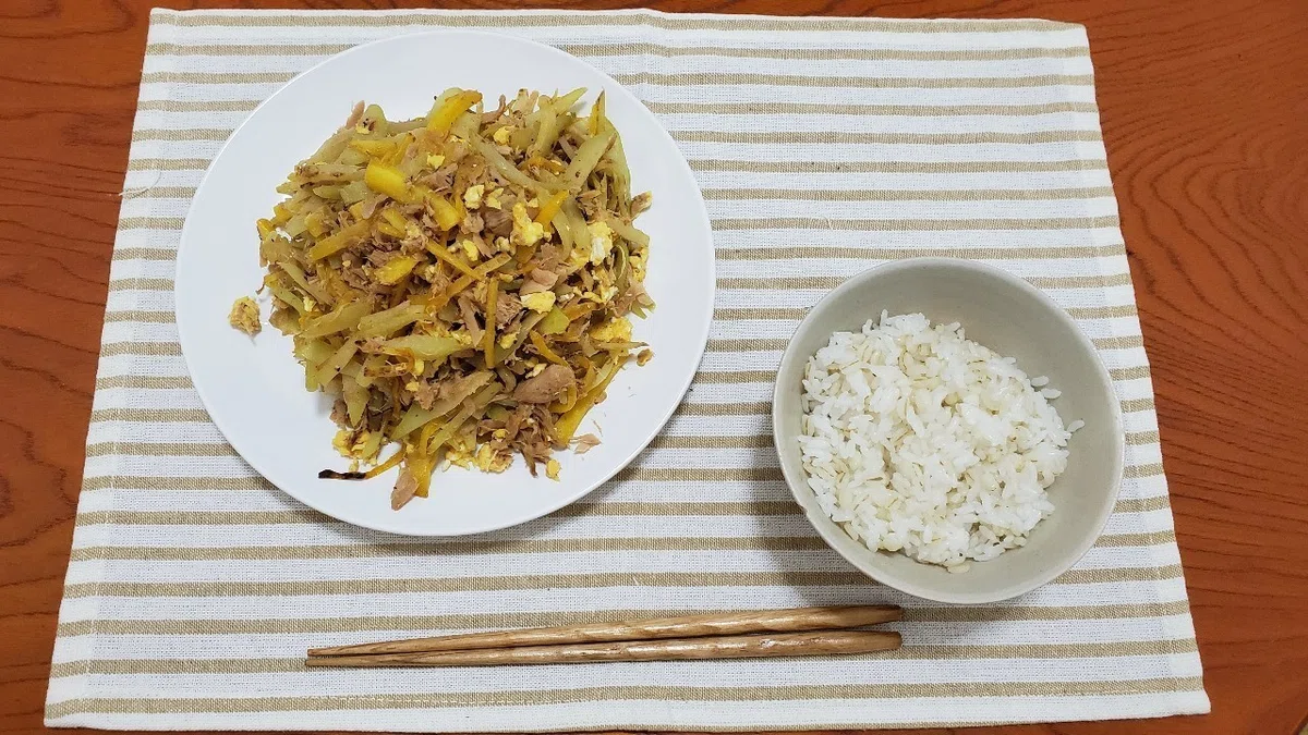 Recipe: Okinawa Island Ingredients [Green Papaya and Island Carrots]｜萌絵