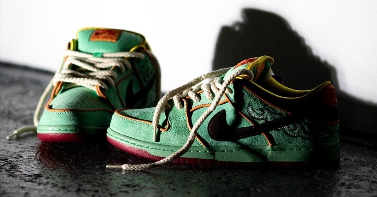 NIKE SBのロデオDUNK、街の隅っこでスケートボードを叫ぶ。｜HI5