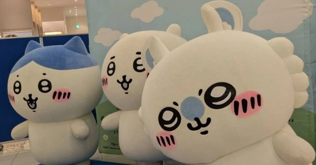 ちいかわ むちゃフォトパーティ‼︎ハチワレ、ちいかわ、モモンガとの