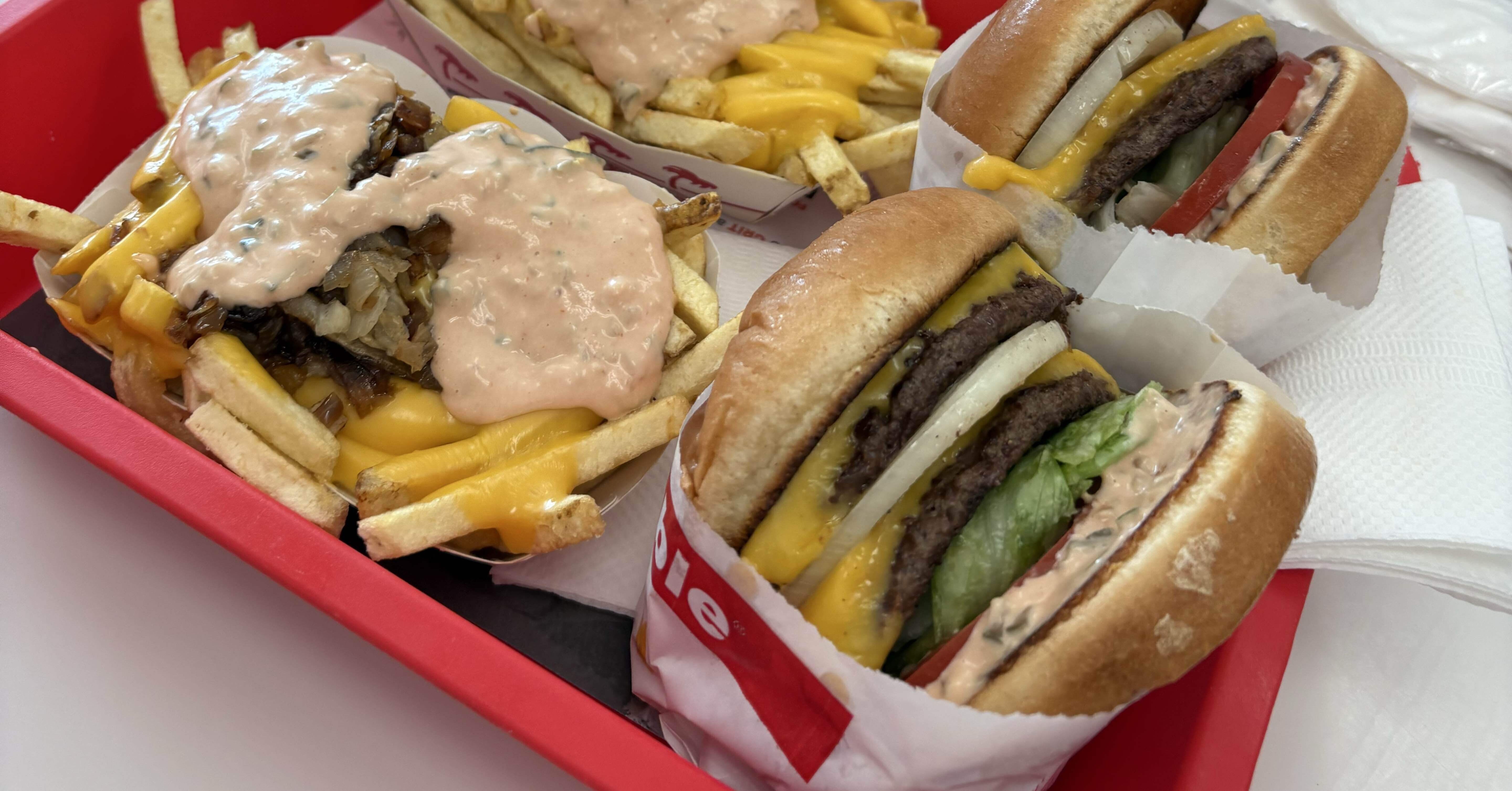 アメリカ生活】IN-N-OUT Burger（インアンドアウトバーガー）食べて