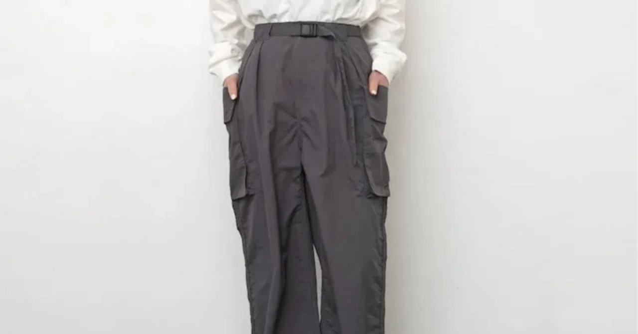 PHEENY】定番ミリタリーパンツNylon taffeta military pants｜THIRTY