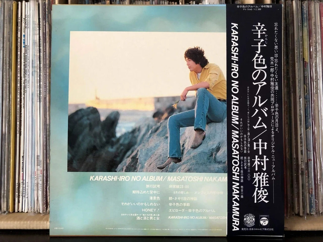 辛子色のアルバム／中村雅俊 ('77)｜Takeshi Tada