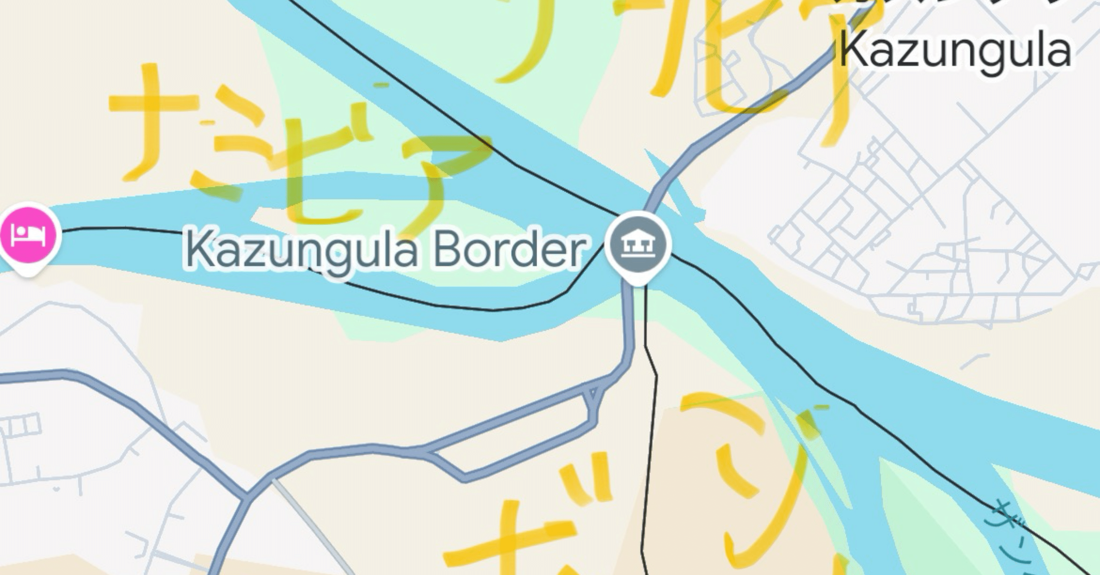 ザンビアへ🇿🇲01(4つの国が隣接している貴重な国境を通る)｜まさぼう