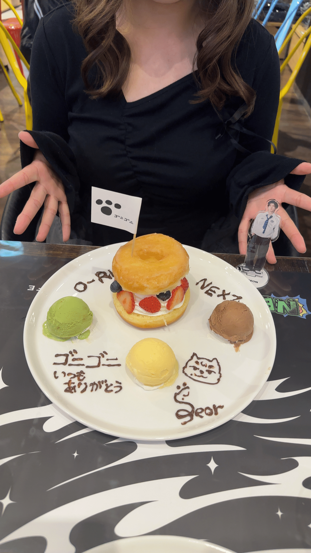 NEXZ　ポップアップカフェ お知らせ📢 ＼ #NEXZ のラテアート・ピック付きスイーツが新登場