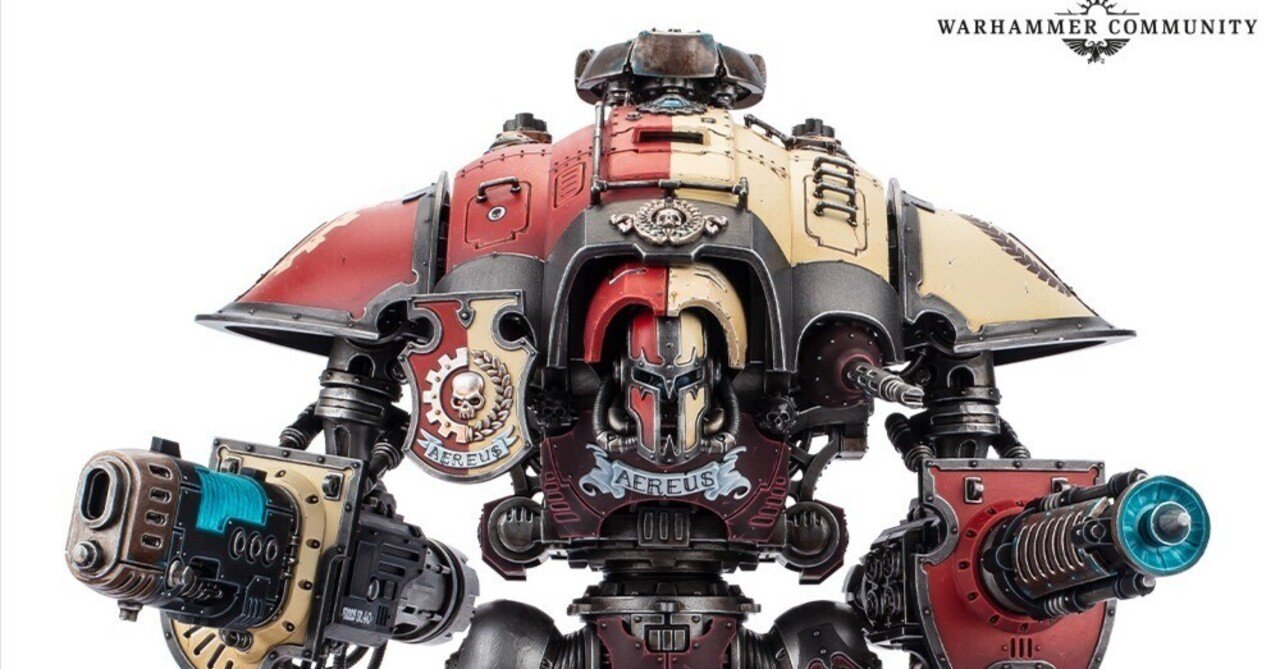ウォーハンマー40k インペリアルナイト warhammer40k ウォーハンマー】新型のインペリアルナイトが来るぞおおおお