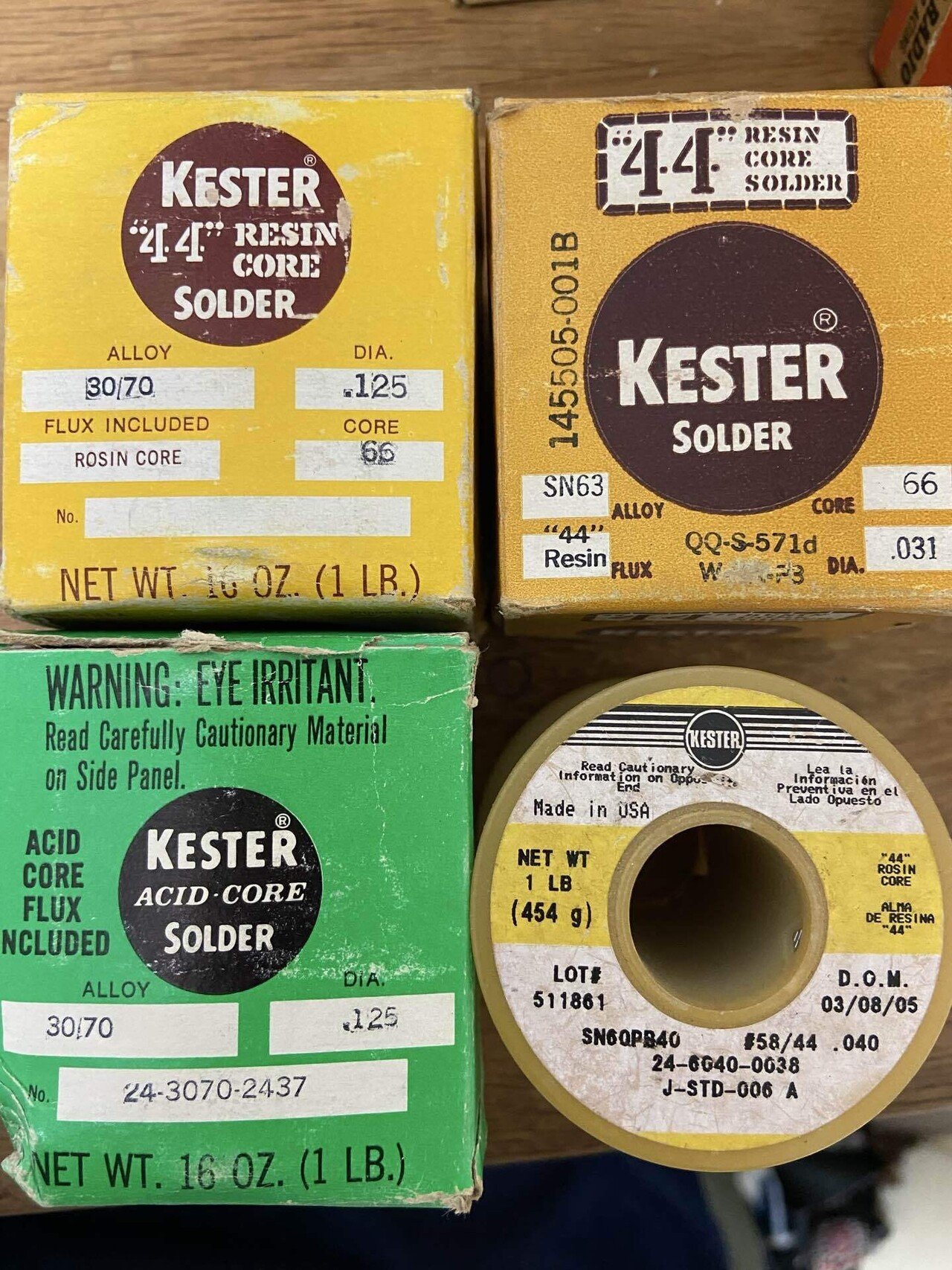 ビンテージ ハンダ ワイヤー KESTER等たくさん ビンテージ ハンダ ワイヤー KESTER等たくさん