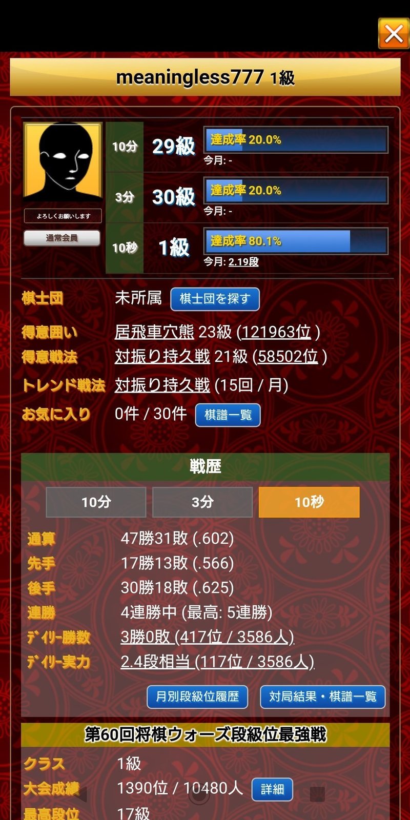 将棋ウォーズ 初段が見える みーにん Note 将棋ウォーズ 初段が見える みーにん Note