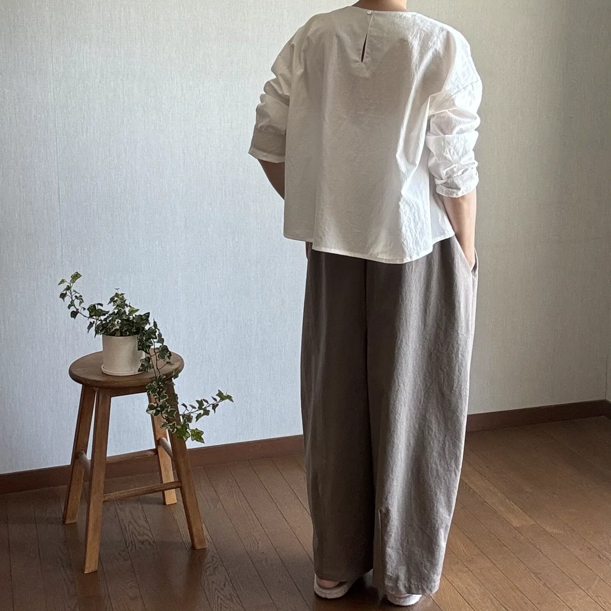Simple Shirt Blouse｜なみぬい堂