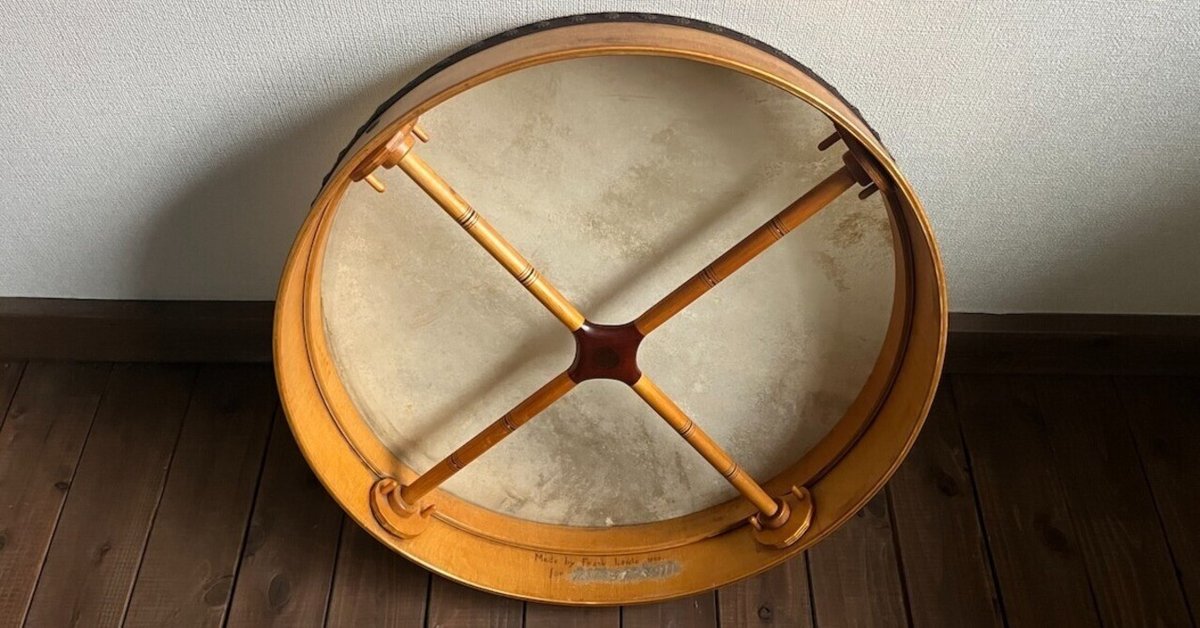 Bodhrán バウロン バウロンという楽器|市原眞也@auldguitars