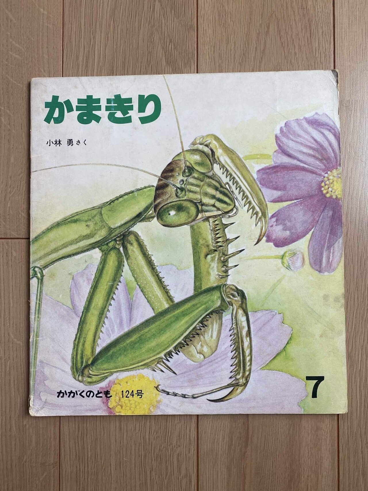 7月の絵本「かまきり」｜朋🐬💠自宅に小さな図書館作った人