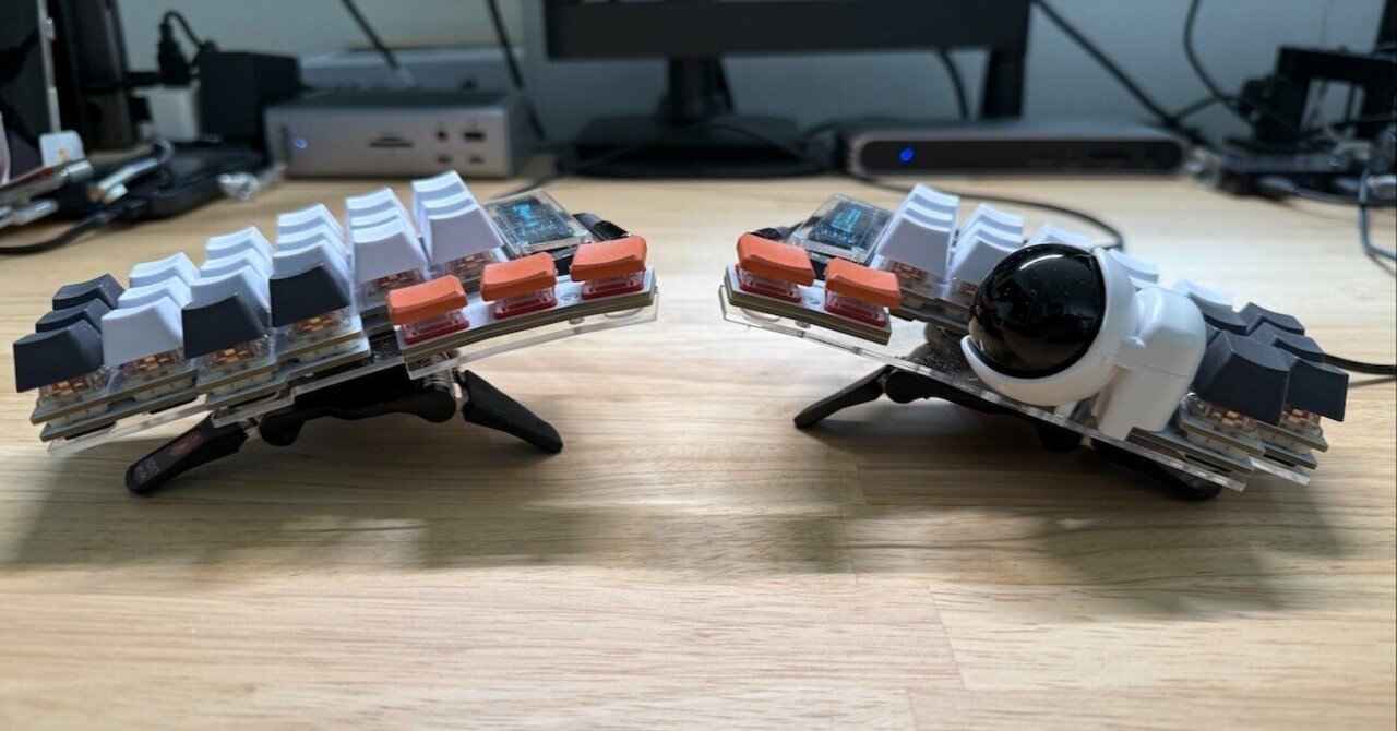 keyball44 簡易テンティングセット付き Keyball44｜最終形態は高額なので、なるべく費用を抑えつつ理想に