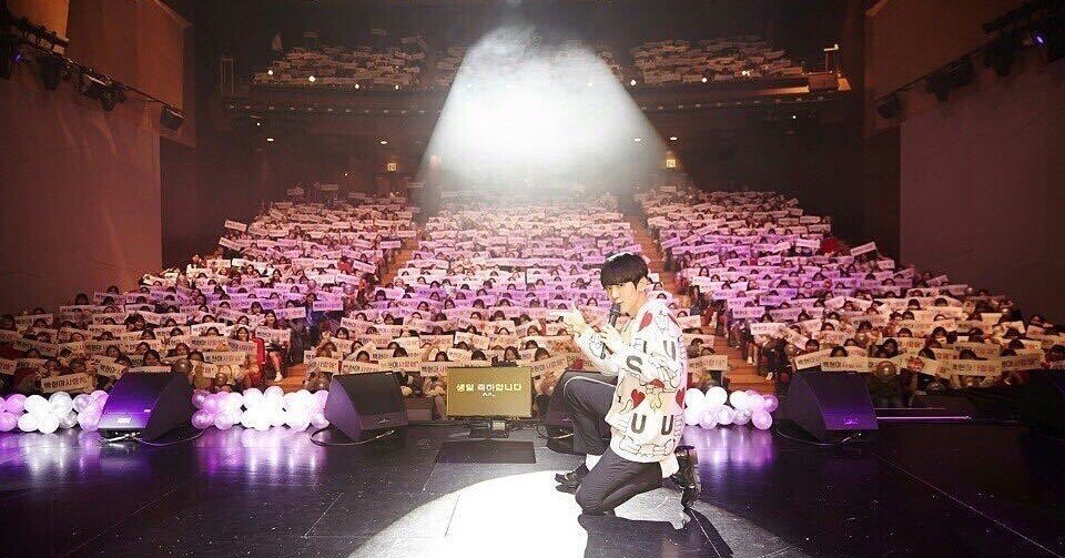 Happy Birthday Baekhyun♪ 初センパ潜入レポート｜ベル