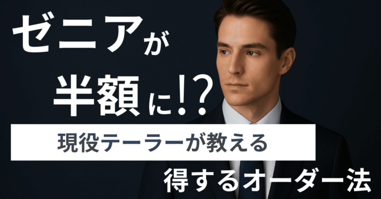 ビジネスマン必見【3分完読】スーツに20万払う人が知らない “得する