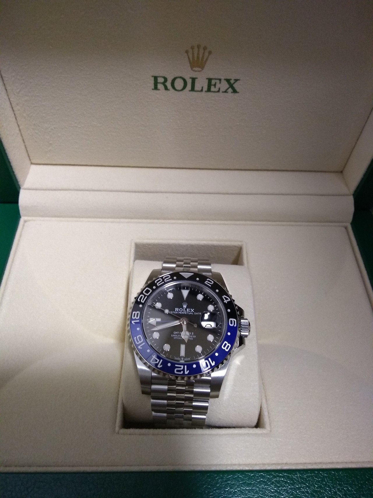 ROLEX GMTマスター 箱のみ 時計初心者のボクがロレックスの正規店でGMTマスターⅡ(青黒)を2