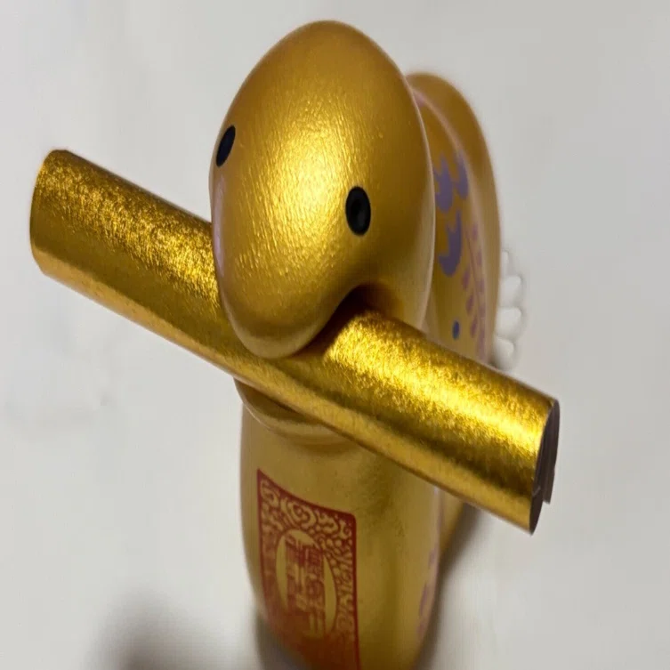 金蛇水神社でゲットしたグッズの皆さん｜村木藤志郎